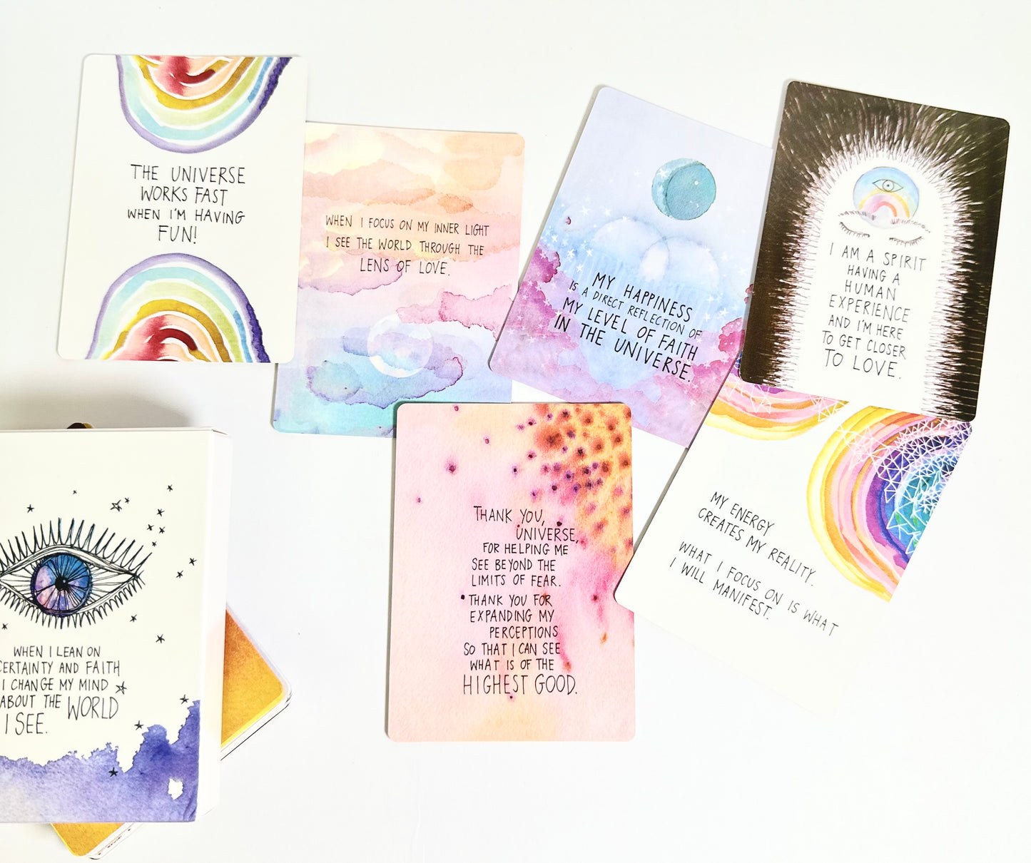 Inner Light Affirmation Cards – 52 Bright Bursts of Empowerment