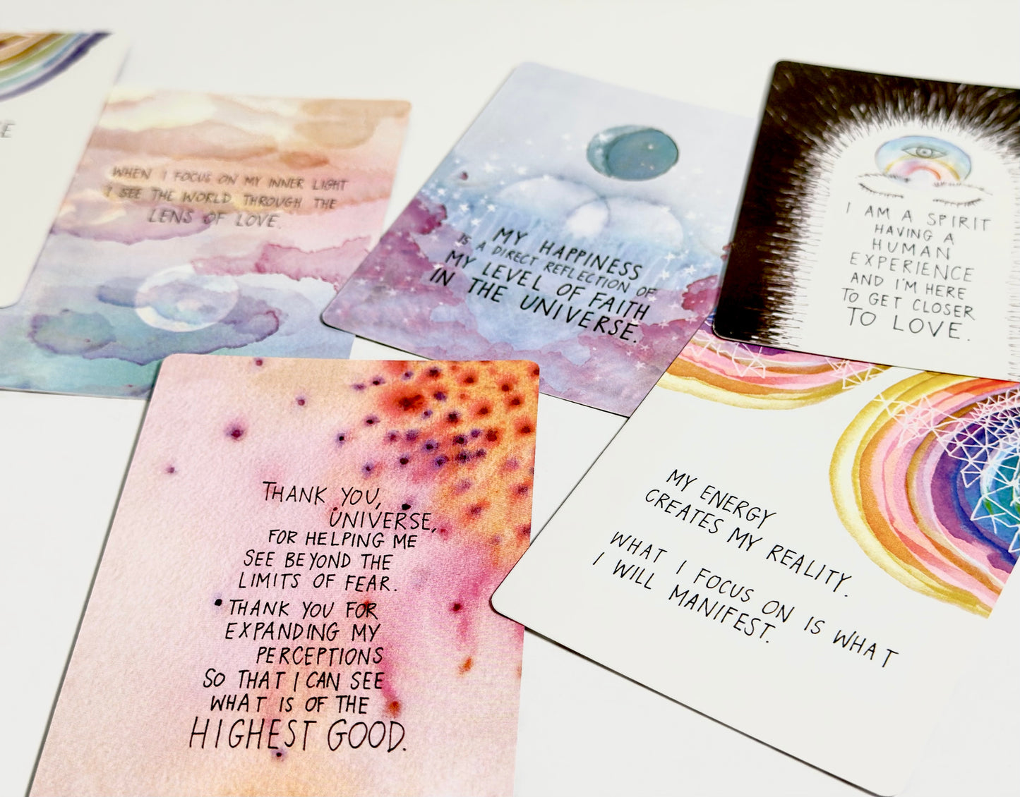 Inner Light Affirmation Cards – 52 Bright Bursts of Empowerment