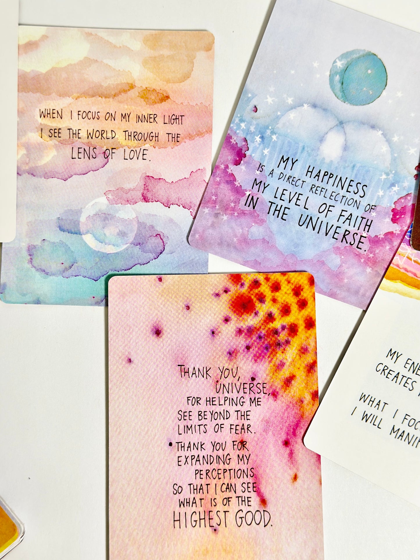 Inner Light Affirmation Cards – 52 Bright Bursts of Empowerment