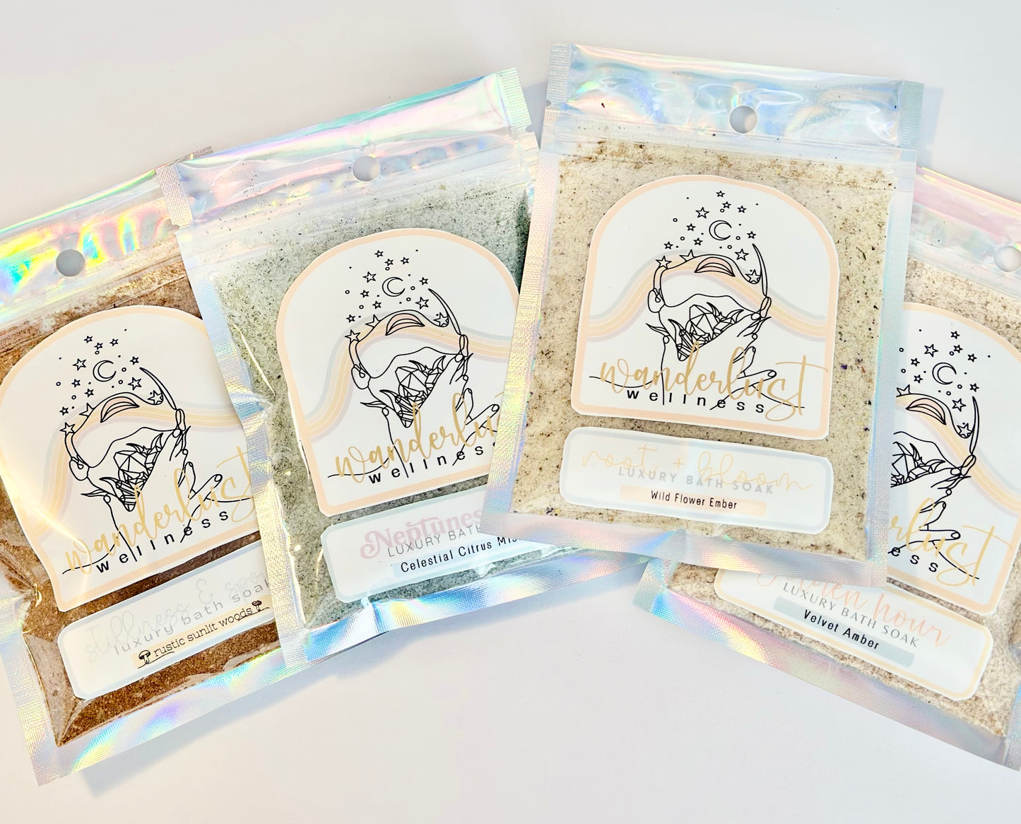 Wanderlust Wellness Trial Soak Set