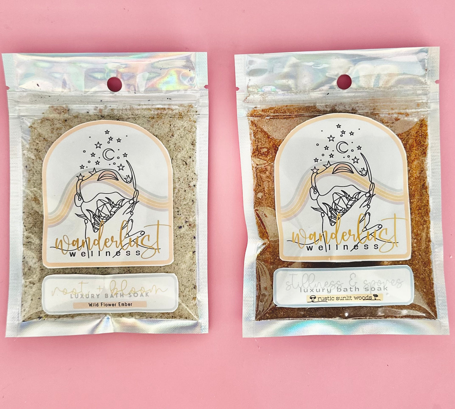 Wanderlust Wellness Trial Soak Set