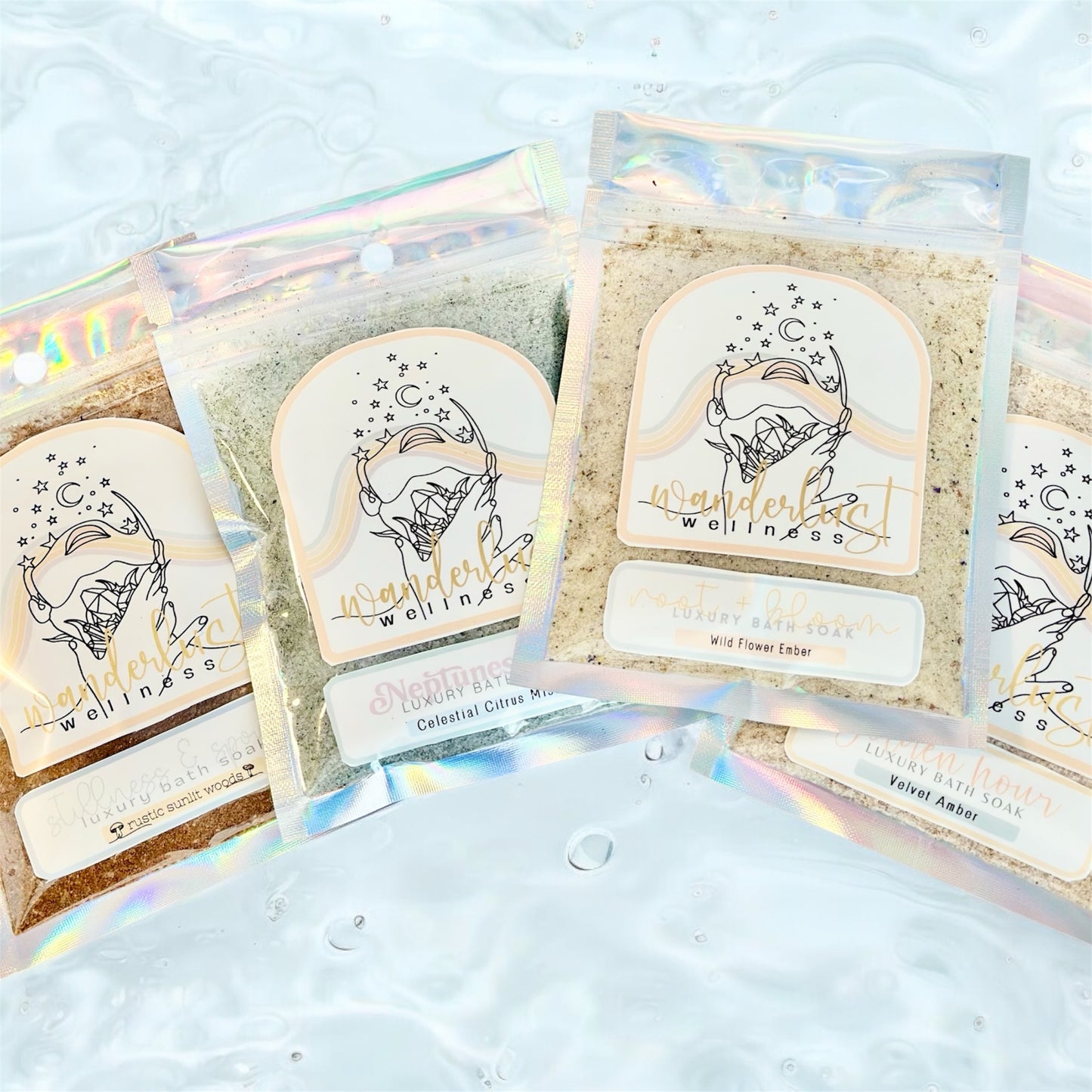 Wanderlust Wellness Trial Soak Set