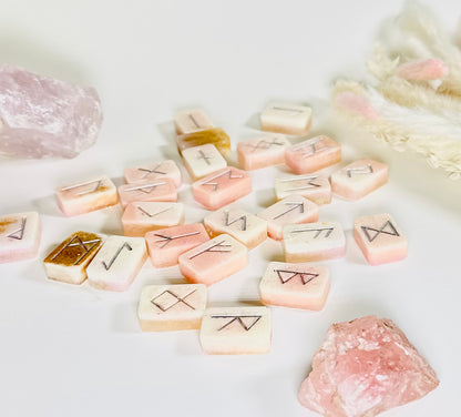 Handmade Custom Resin Rune Set