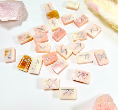 Handmade Custom Resin Rune Set