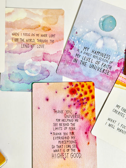 Inner Light Affirmation Cards – 52 Bright Bursts of Empowerment