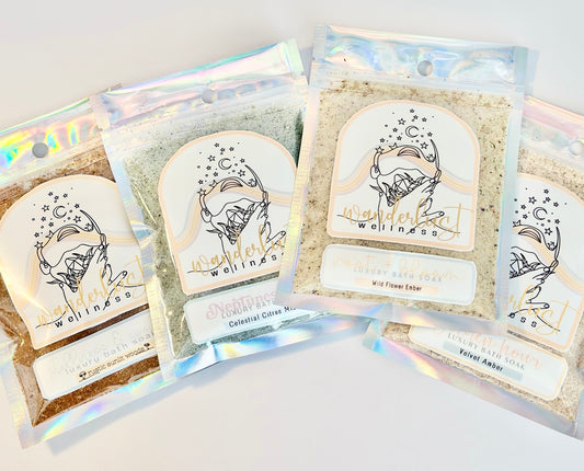 Wanderlust Wellness Trial Soak Set
