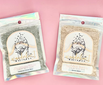 Wanderlust Wellness Trial Soak Set